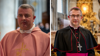 image:Image Biskup Martin David a P. Roman Czudek slaví 25 let od kněžského svěcení